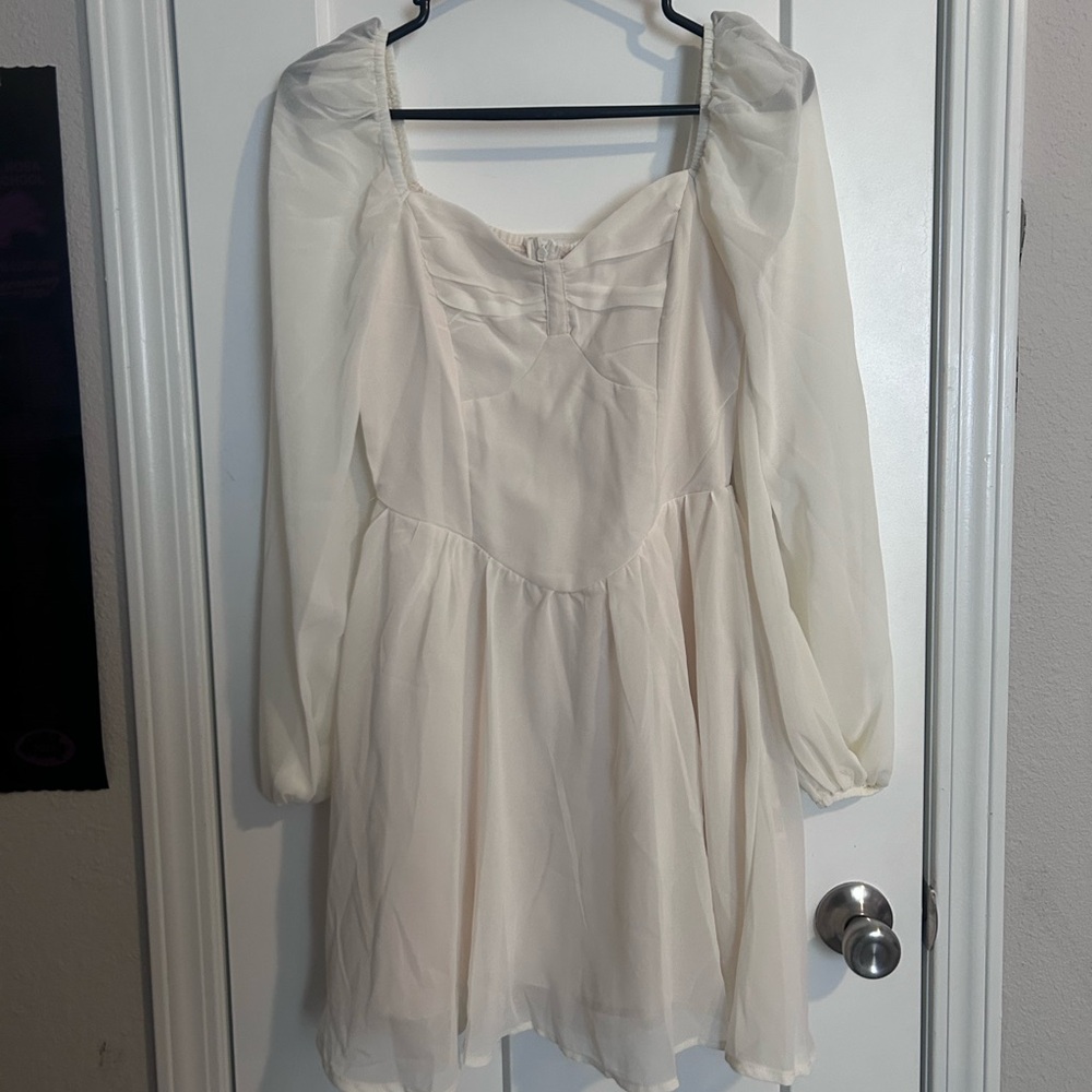 Off White Dress